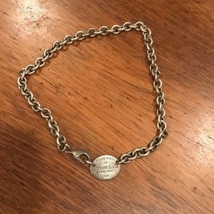 Tiffany Necklace- lightly tarnished
